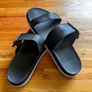 Sorel Roaming Buckle Slide Sandals